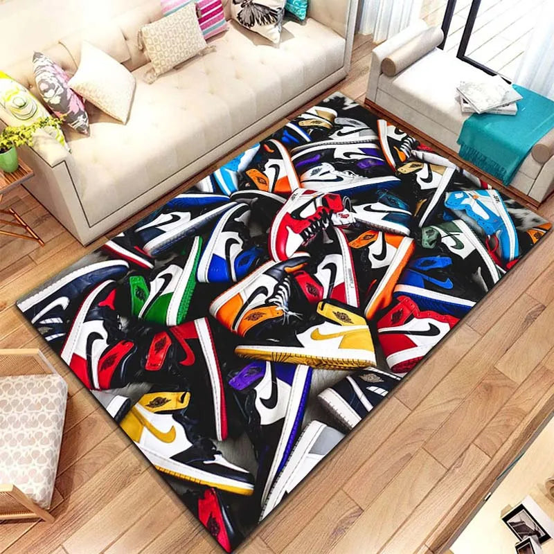 Nike style rug