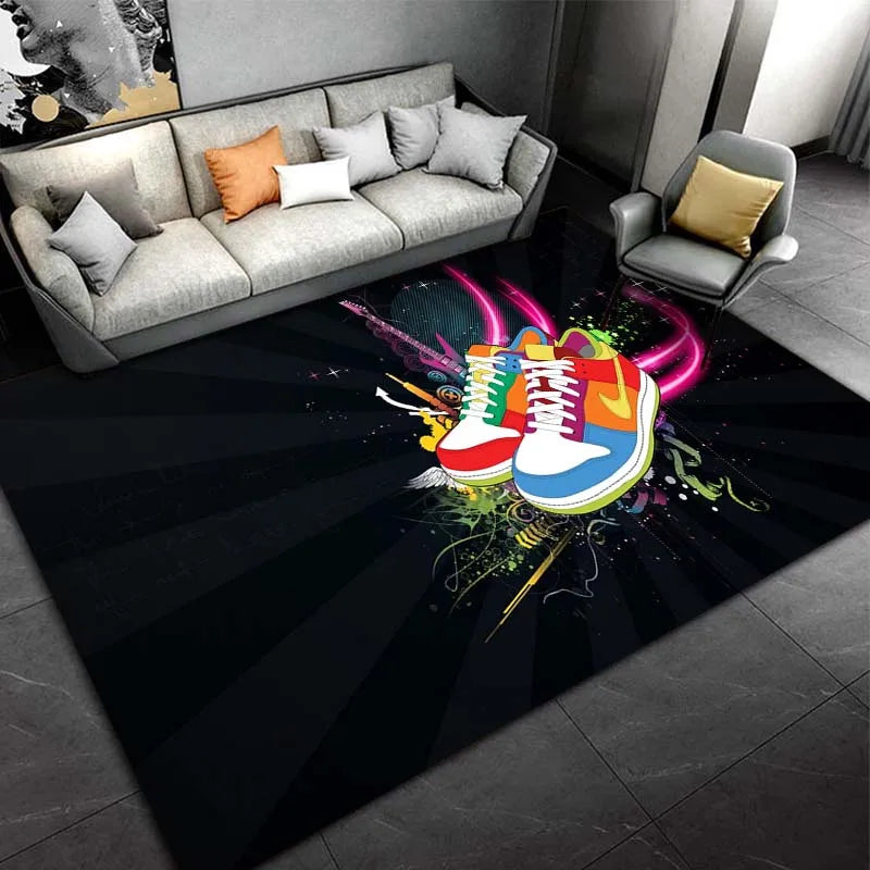 Nike style rug
